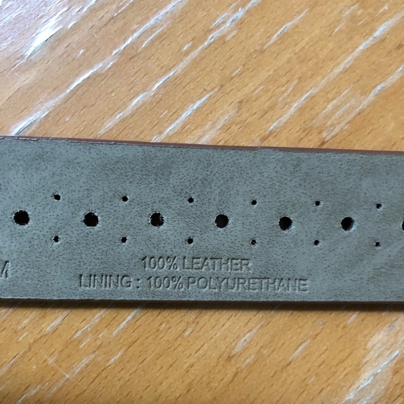 Talbots leather belt Medium NWOT - Picture 3 of 6